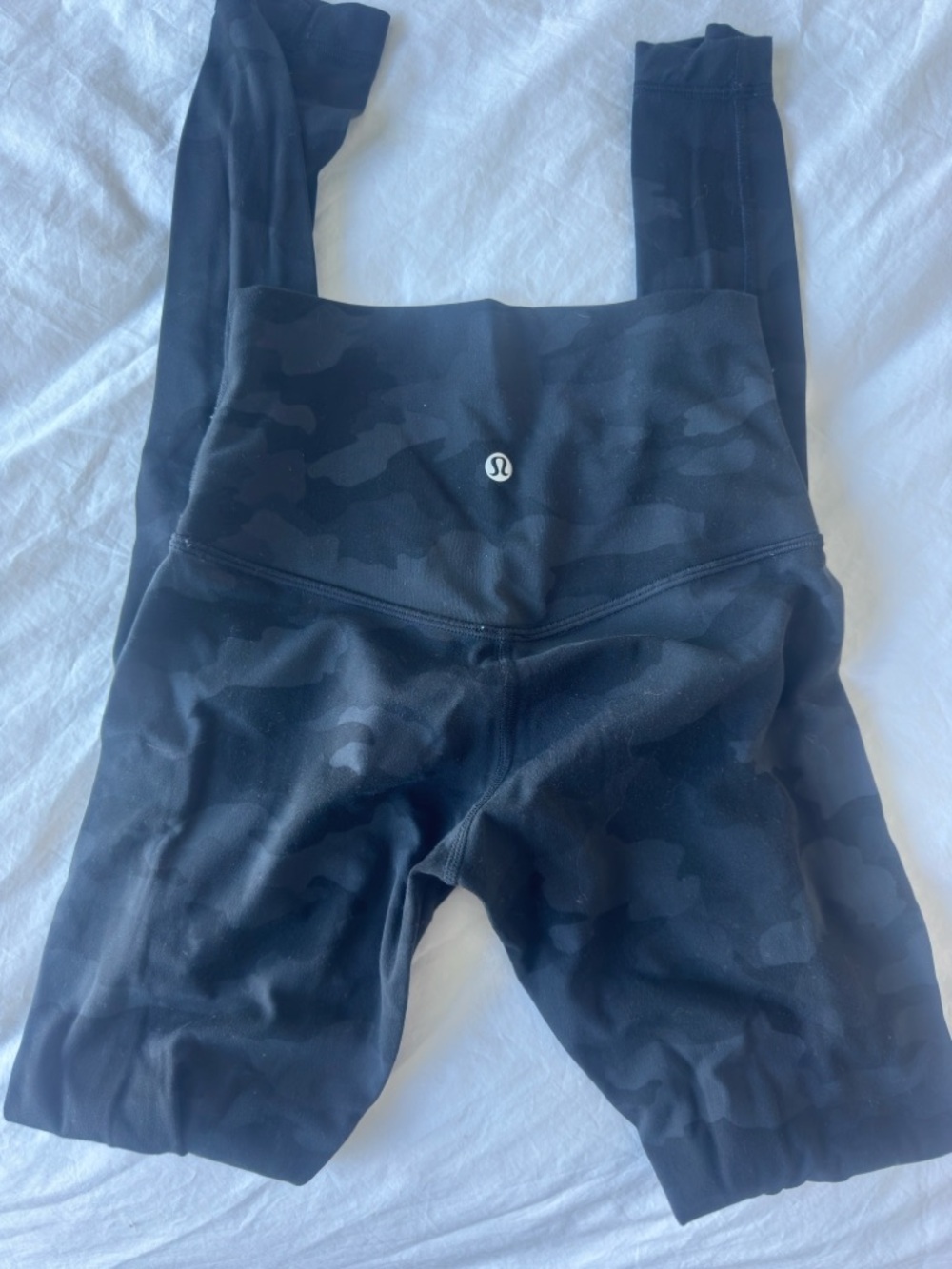 lululemon athletica align High-Rise Black Camo Leggings size 2